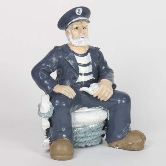 Captain Sitting Figure, 16cm