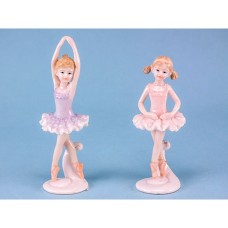 Standing Ballerina, 16cm, 2 assorted