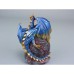 Dragon with Crystal and LED Light, 11cm, 2 assorted