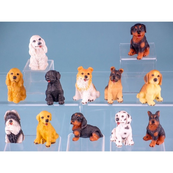 Small Dogs, 5cm, 12 assorted