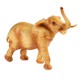 Carved Wood-effect Elephant, 22cm