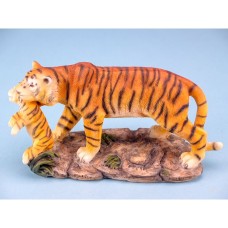 Standing Tiger with Cub , 20cm