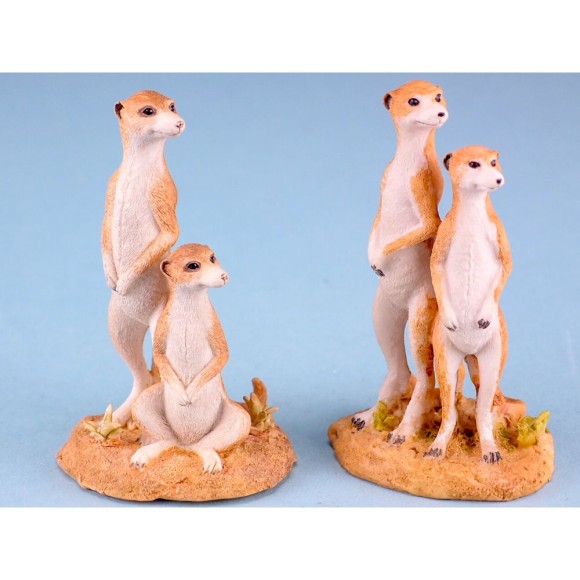 Meerkat Pairs, 10.5cm, 2 assorted