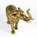 Gold African Elephant Sculpture, 24cm