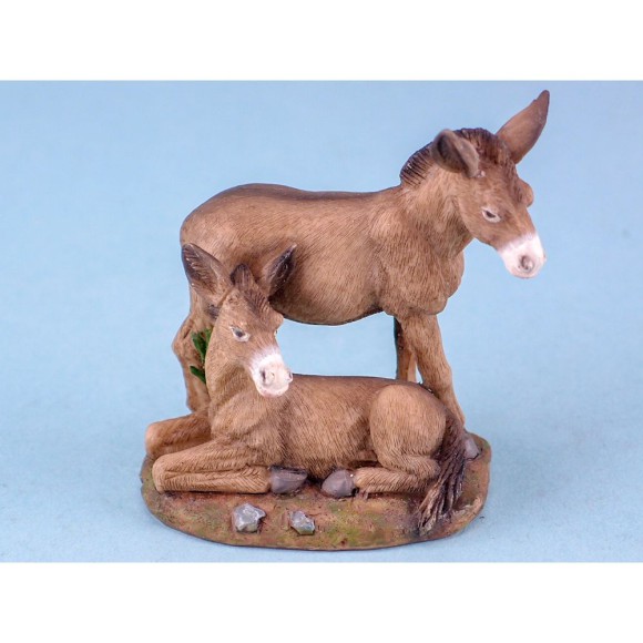 Donkey Pair, 8cm