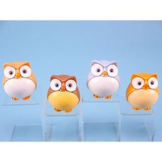 Bright Owl, 5.5cm, 4 assorted