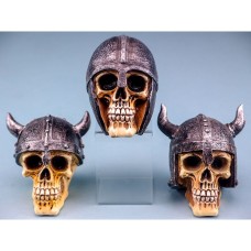 Mini Viking Skulls, 10cm, 3 assorted