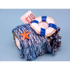 Nautical Chest Money Box, 9.5cm