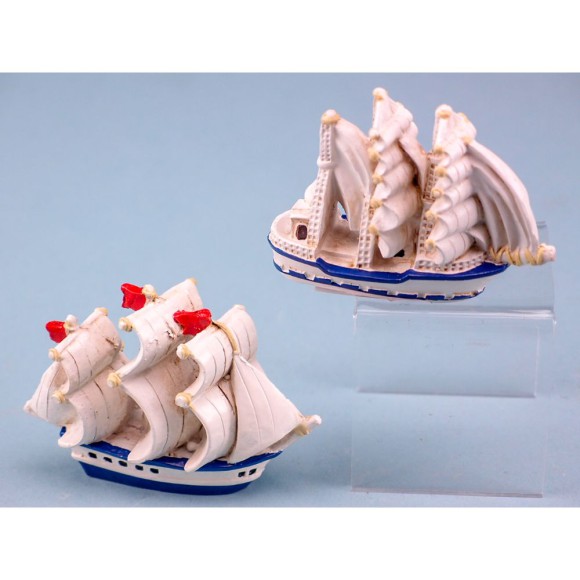 Mini Sail Ship, 8cm, 2 assorted