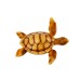 Wood Effect Turtle, 13cm