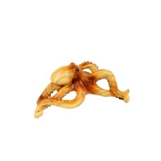 Carved Wood-effect Octopus, 9cm