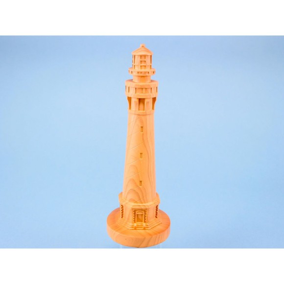 Wood Effect Lighthouse, 23cm