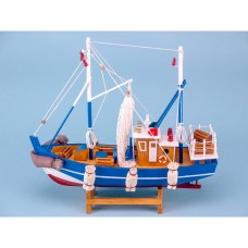 Blue Crab Boat, 30x28cm