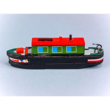 Mini Canal Boat, Leisure Version, 10cm