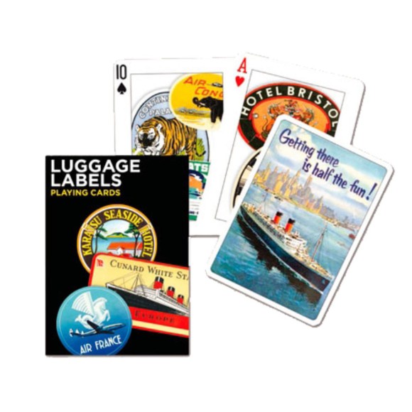 Luggage Labels Playing Card Pack