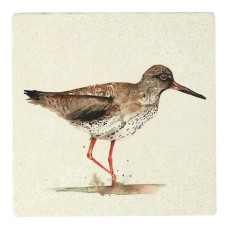 Meg Hawkins Red Shank Stone Coaster