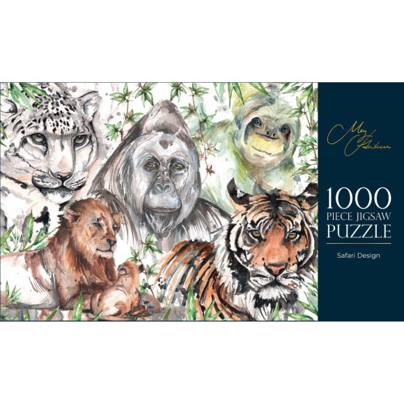 Meg Hawkins 1000-piece Safari Puzzle, 50x70cm