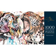 Meg Hawkins 1000-piece Big Cats Puzzle, 50x70cm
