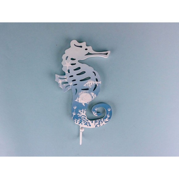 Seahorse Wall Hook, 31cm