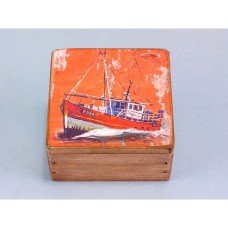 Fishing Boat Box, 9cm