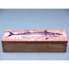 Mackerel Box, 22x7x5cm