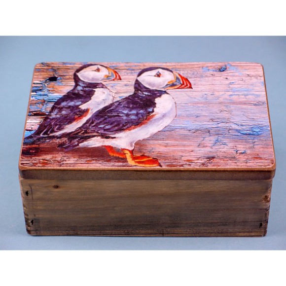 Puffin Box, 15x10cm