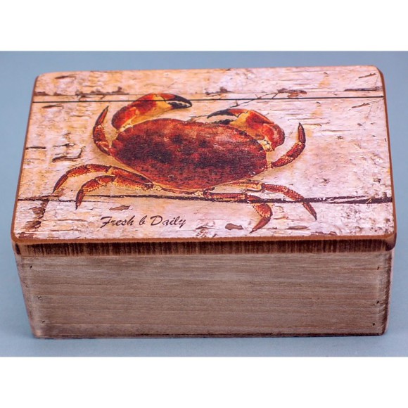 Crab Box, 15x10cm