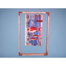 Red Mullet Picture in Frame 43x29cm