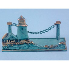 Lighthouse Card & Memo Holder, 12cm