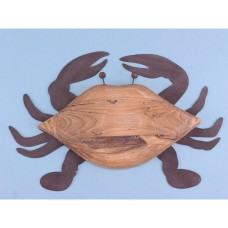 Two-Tone Crab Wall Art, 30x20cm