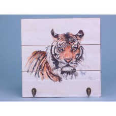 Meg Hawkins Tiger Wall Hooks, 30x30cm