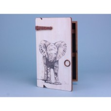 Meg Hawkins Elephant Keybox, 34x20cm