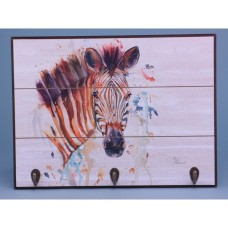 Meg Hawkins Zebra Wall Hooks, 40x30cm