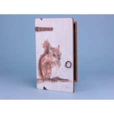 Meg Hawkins Squirrel Keybox, 34x20cm