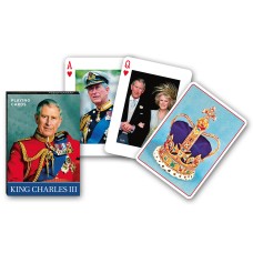 King Charles III Vintage Playing Card Pack