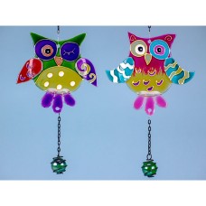 Owl Hanger, 28cm, 2 assorted
