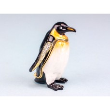 Cloisonne Penguin, 7cm