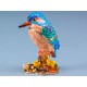 Cloisonne Kingfisher, 7.5x5cm