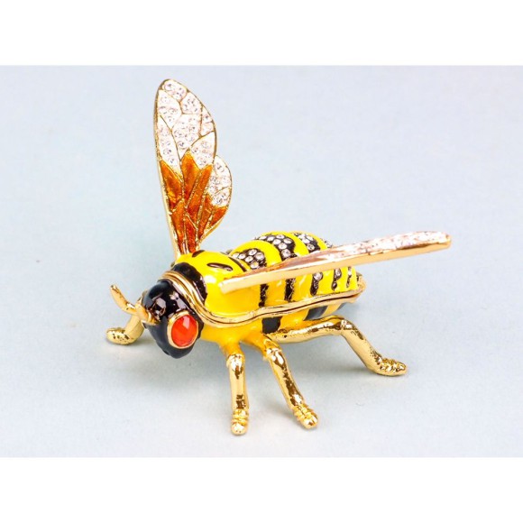 Cloisonne Bee, 6.5cm