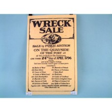 Wreck Sale Poster, Flat 52x32cm