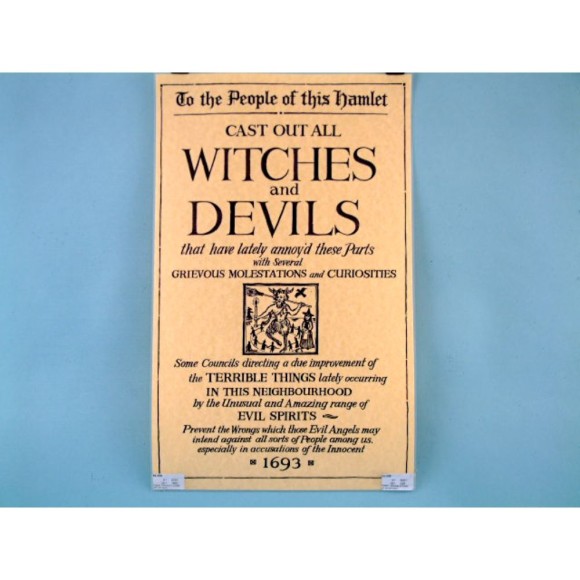 Witches & Devils Poster, Flat 52x32cm