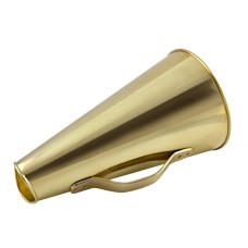 Brass Henley Megaphone, 31cm