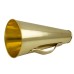 Brass Henley Megaphone, 31cm