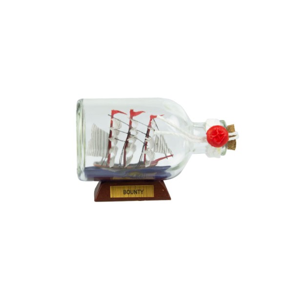 Bounty Ship-in-Bottle, 9cm