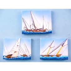 Yacht Magnets, 3 assorted