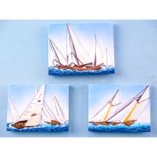 Yacht Magnets, 3 assorted