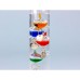 Galileo Thermometer on Metal Stand, 24cm