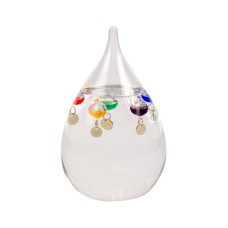 Tear Drop Galileo Thermometer, large, 16.5cm