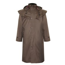 Men's Riding Coat, brown, medium