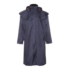 Men's Riding Coat, navy, medium